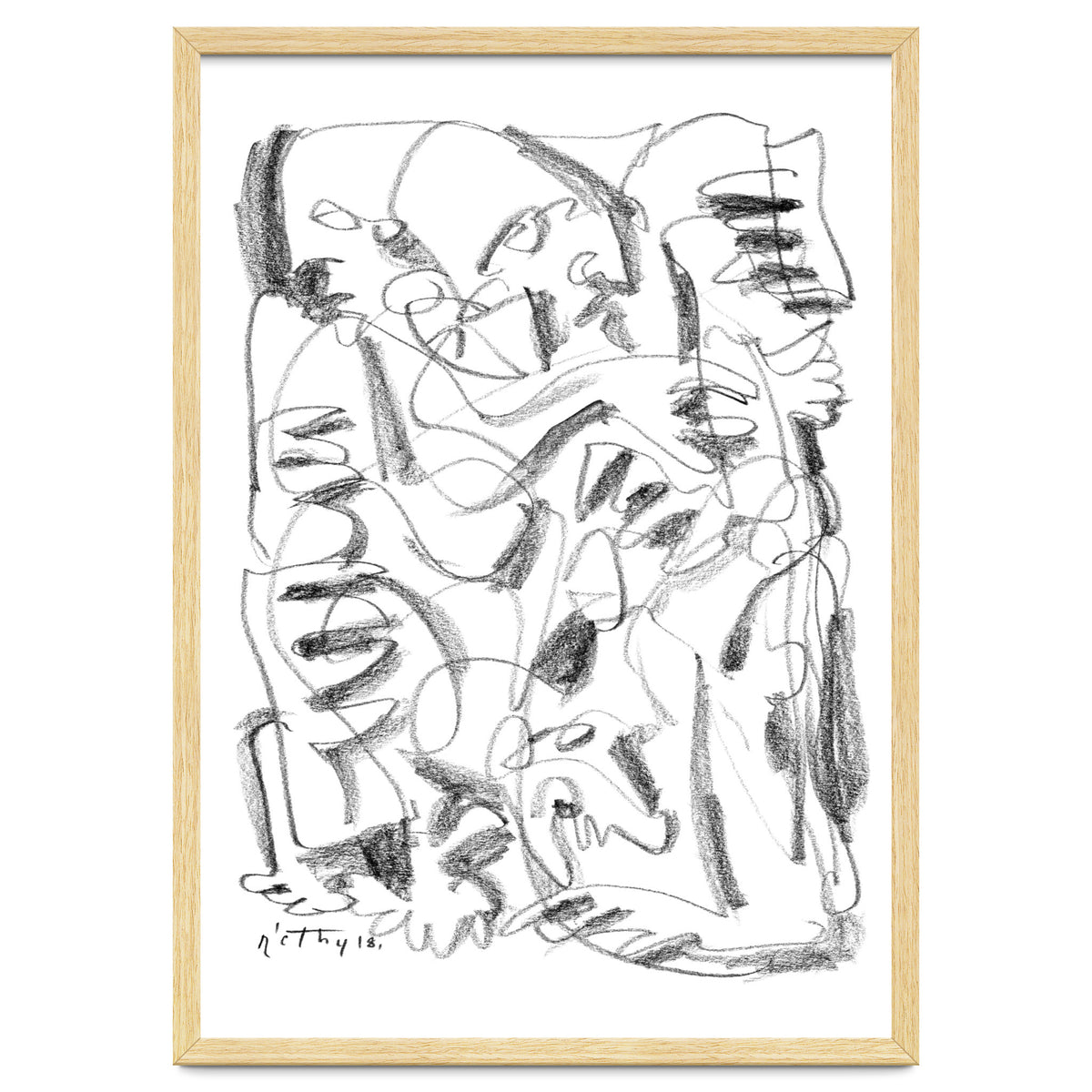 Out of the Shadows - b&w