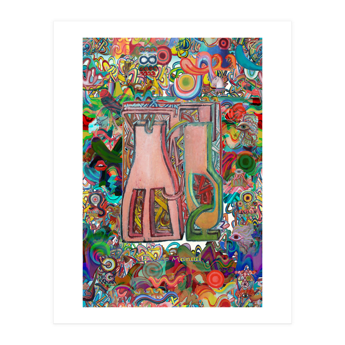 Graffitis 2021 Tapiz 8 (Print Only)