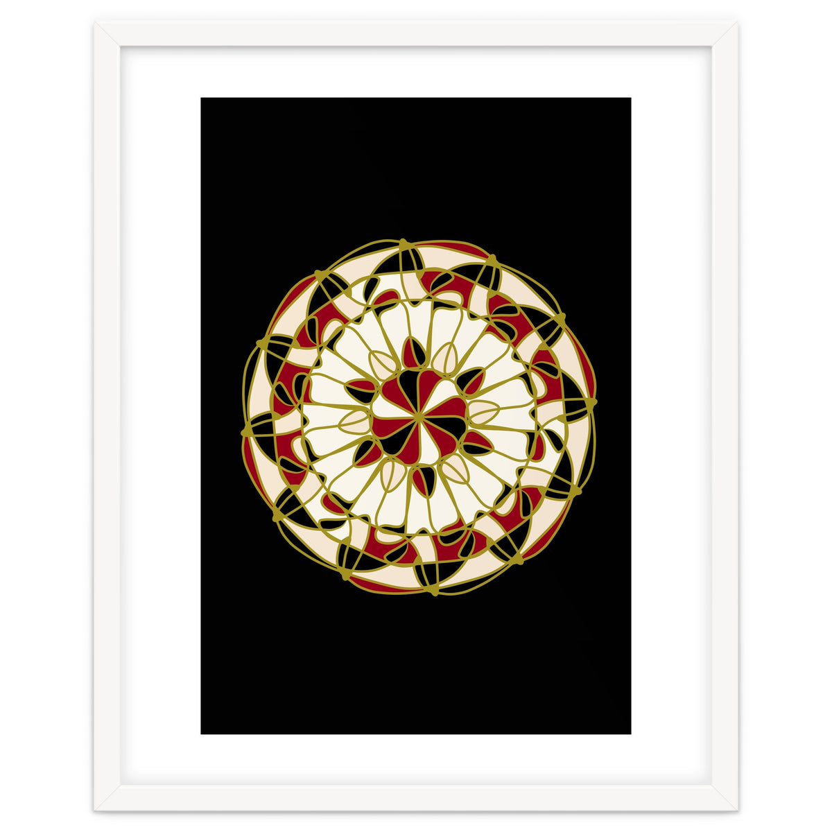 Multicolored Mandala