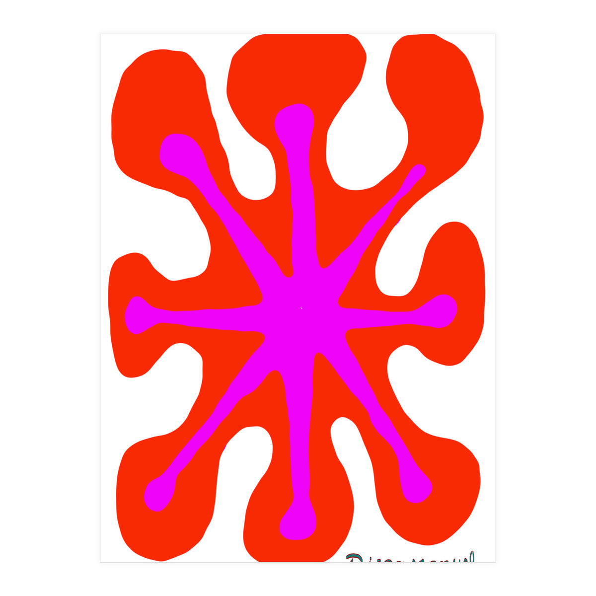 Fuego 94 Copia (Print Only)