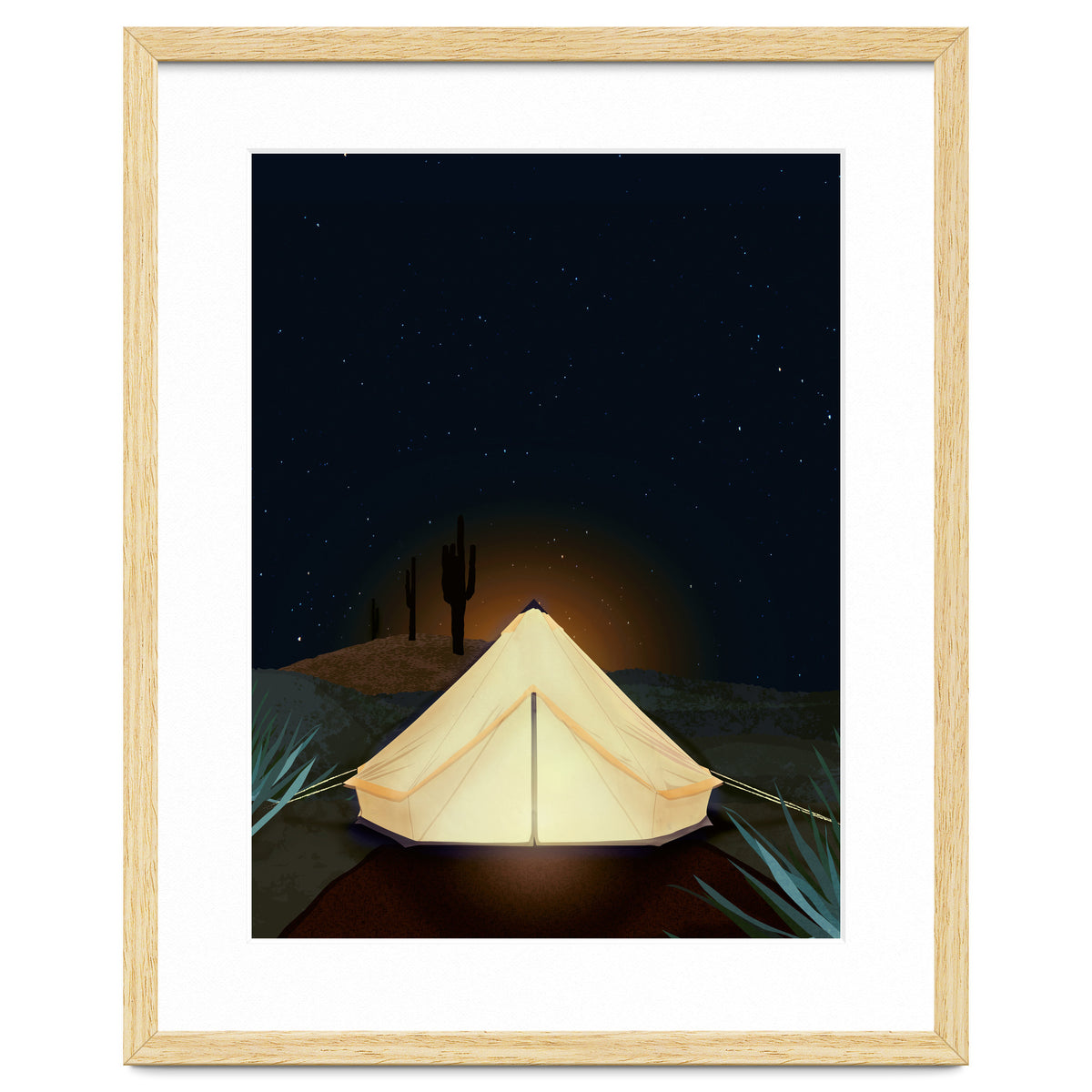 Tent at Night