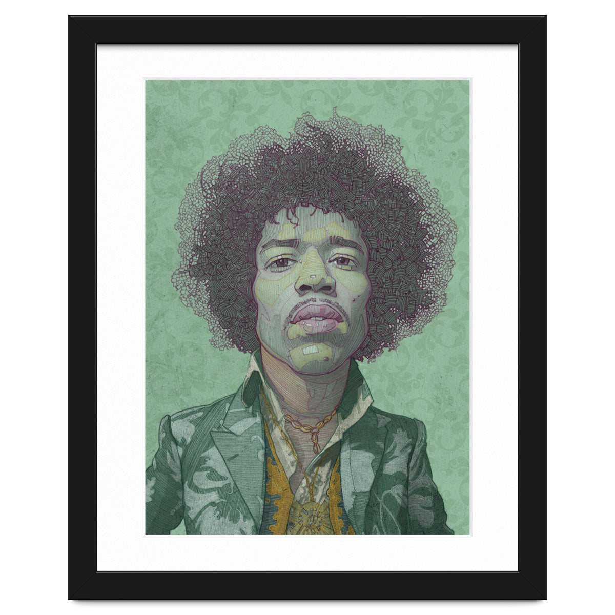 Hendrix Illustration