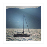 Sailing boat at sunset (Print Only) thumbnail
