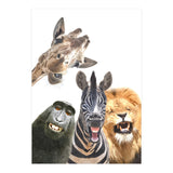 Jungle Animal Friends (Print Only) thumbnail