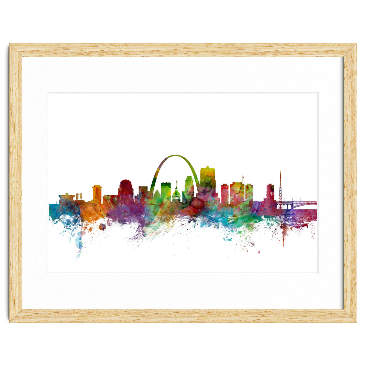 St Louis Missouri Skyline