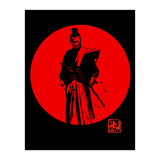 Samurai In Red Sun (Print Only) thumbnail