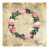 Wreath #Rose Flowers #Royal collection (Print Only) thumbnail