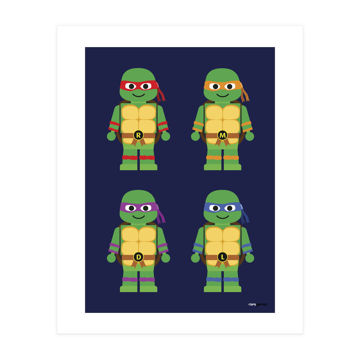 Teenage Mutant Ninja Turtles Toys (Print Only)
