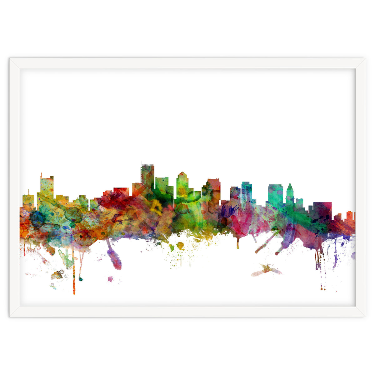 Boston Massachusetts Skyline