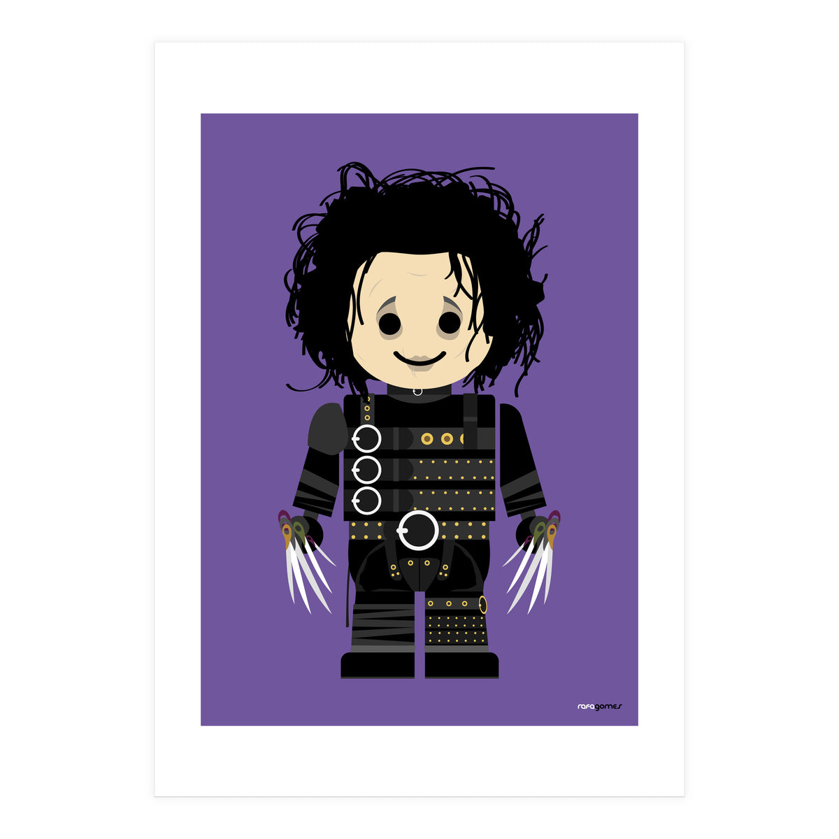 Edward Scissorhands Toy (Print Only)