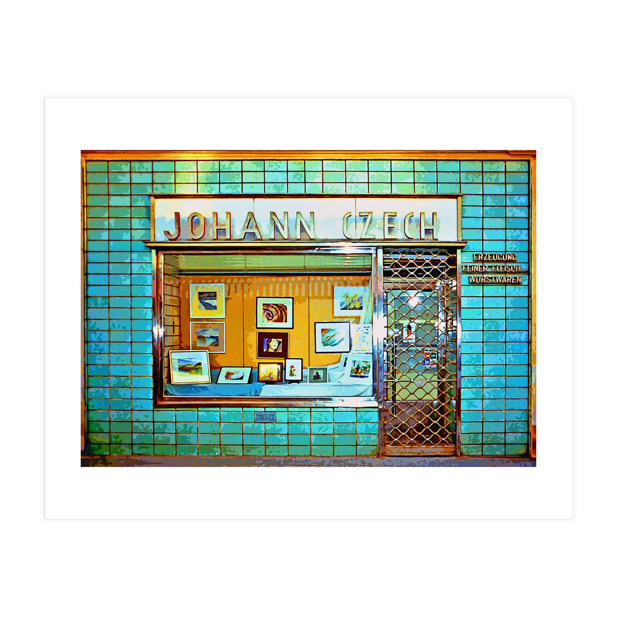 Butcher's gallery (Print Only)