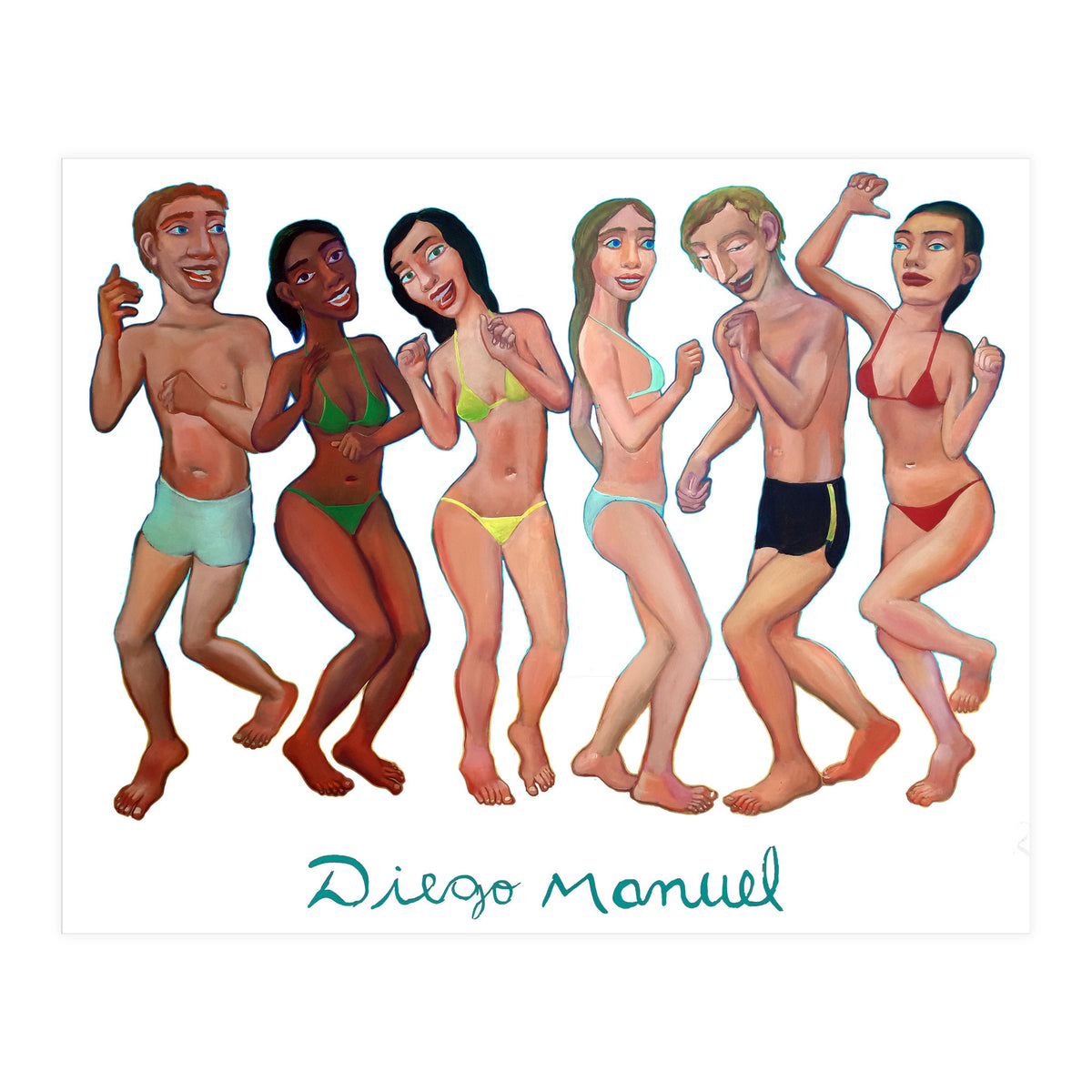 Fiesta En La Playa 5b (Print Only)