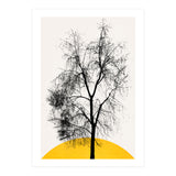 Dark Feather Tree (Print Only) thumbnail