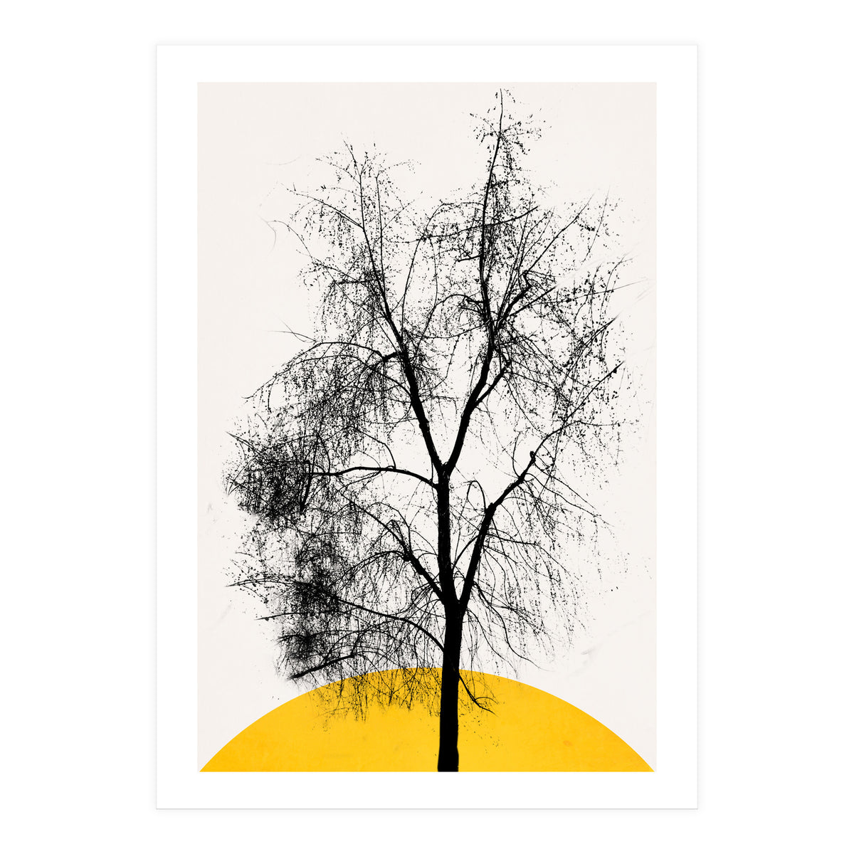 Dark Feather Tree (Print Only)