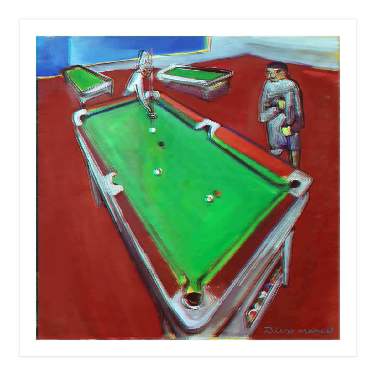 Noche De Pool 2 2 (Print Only)
