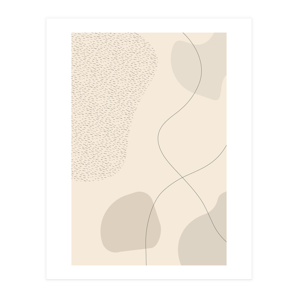 Mid-Century Modern No. 3 | brown   (Print Only)