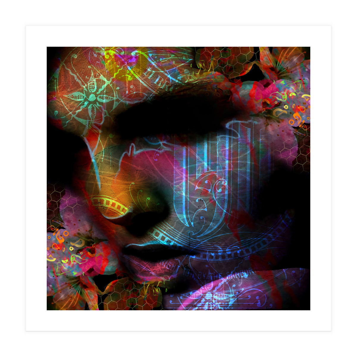 New Girl Face Redrefind (Print Only)