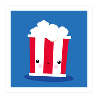 Chill Out Kawaii Popcorn (Print Only)