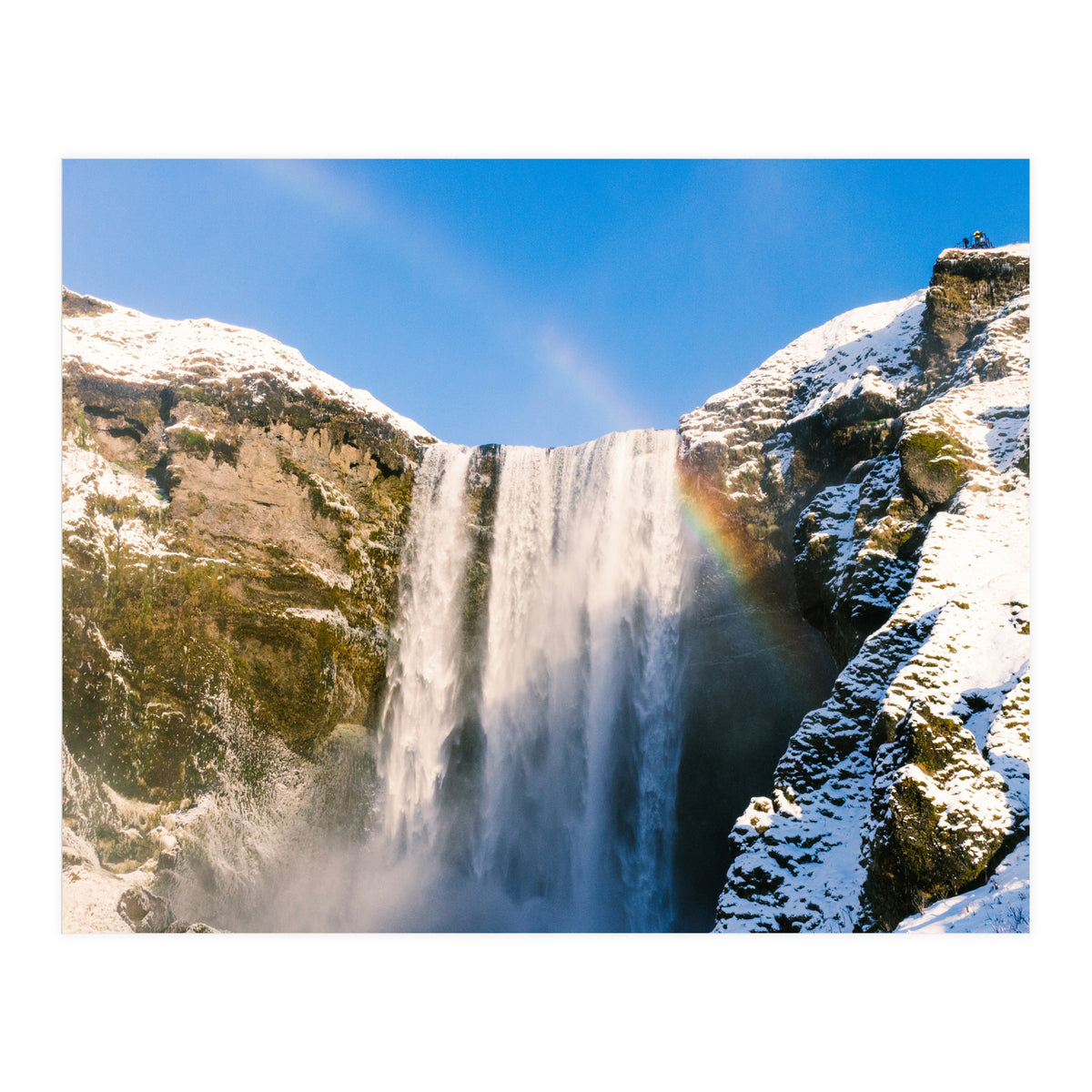 Skogafoss Waterfall Iceland 3 (Print Only)