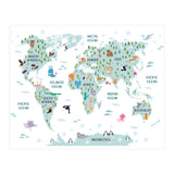 Animal World Map (Print Only) thumbnail