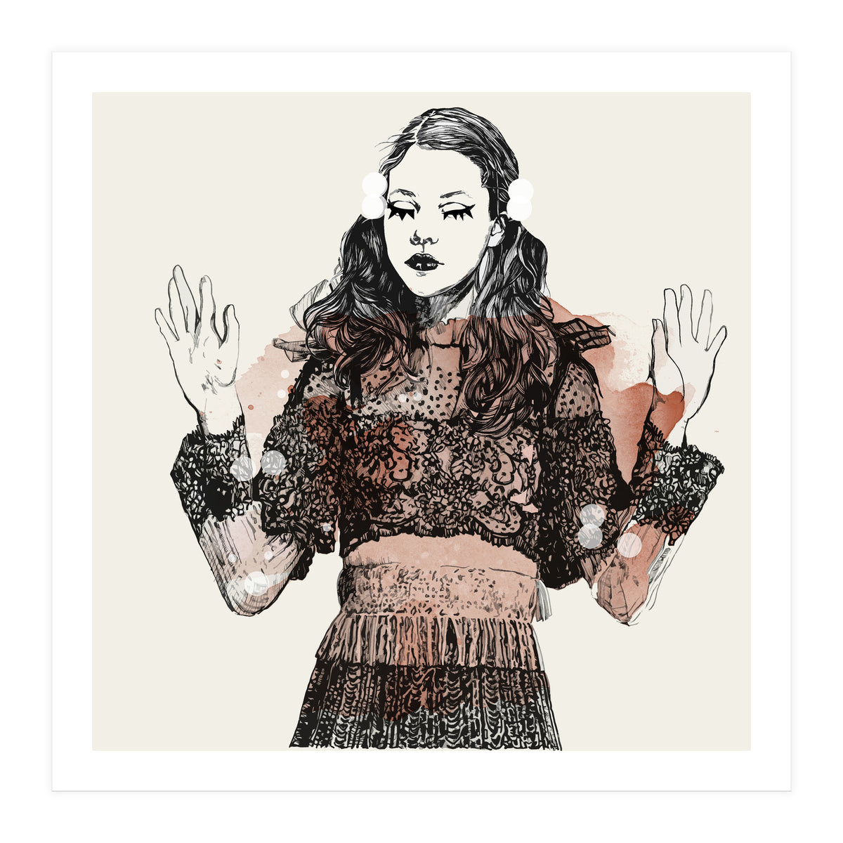 Dancing Girl (Print Only)