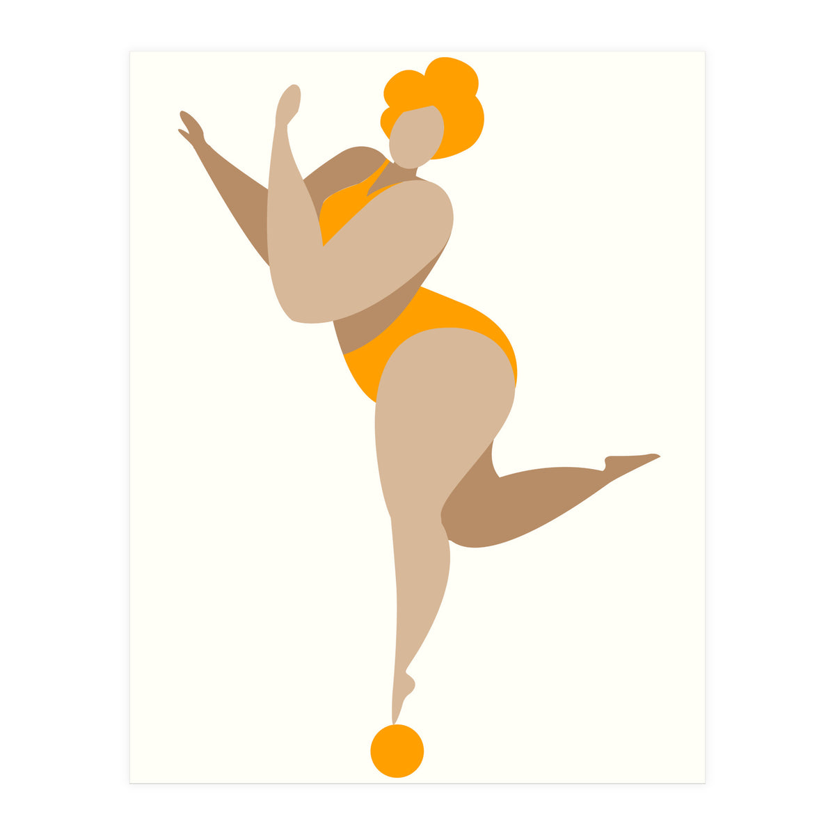 Dancing Queen Yellow (Print Only)