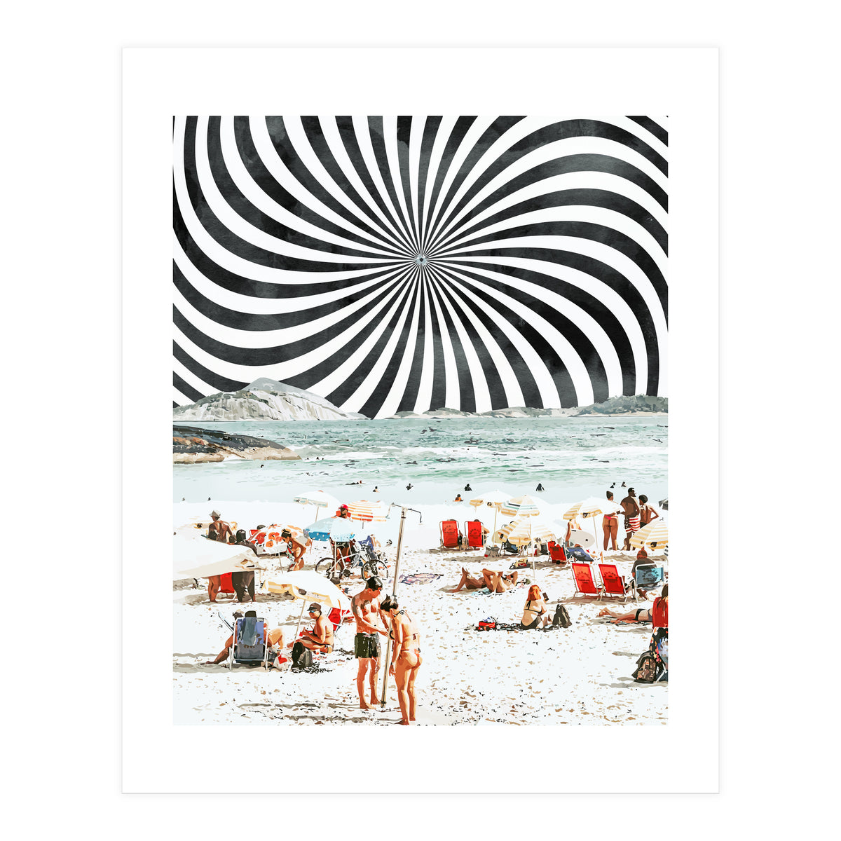 Summer On The Beach (Print Only)