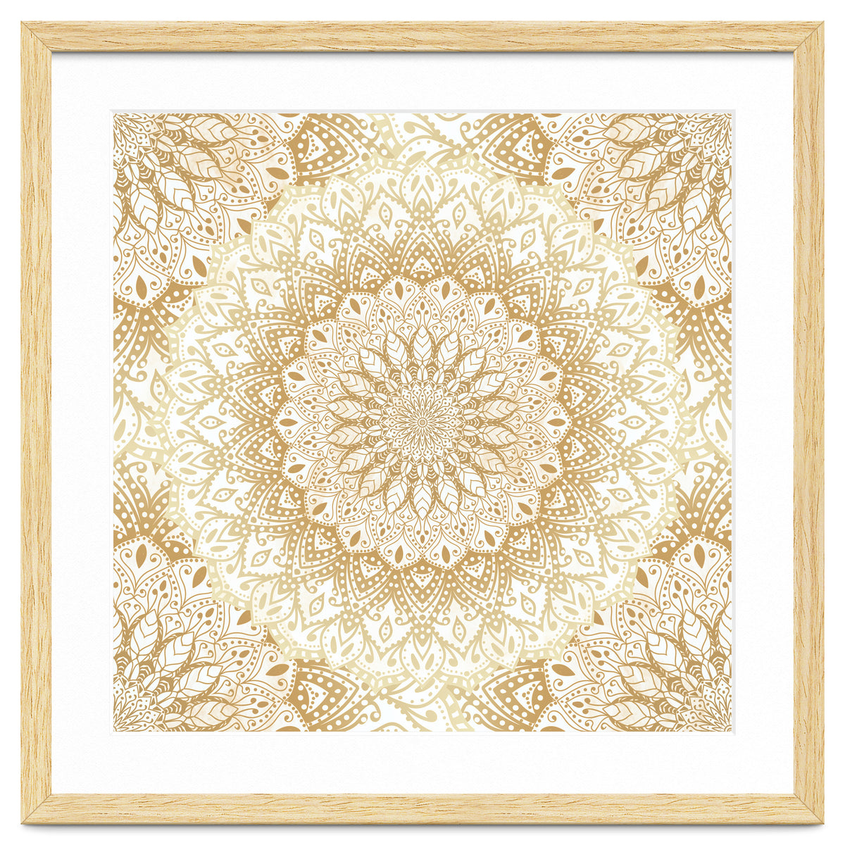Mandalas For May Gold