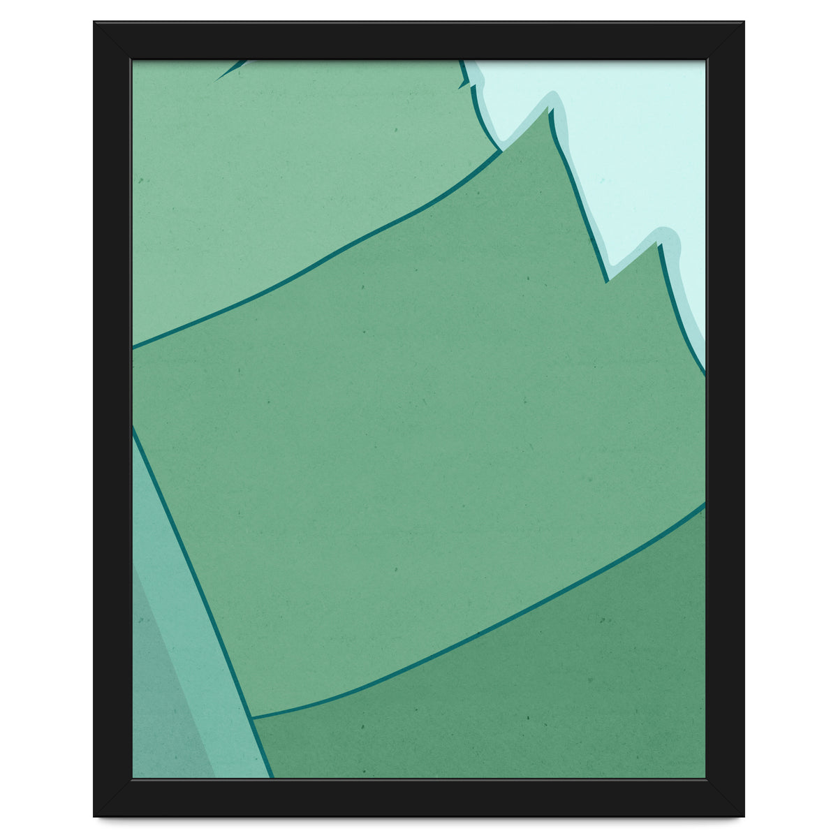 Abstract Banana Leaves Three - Greener Eden