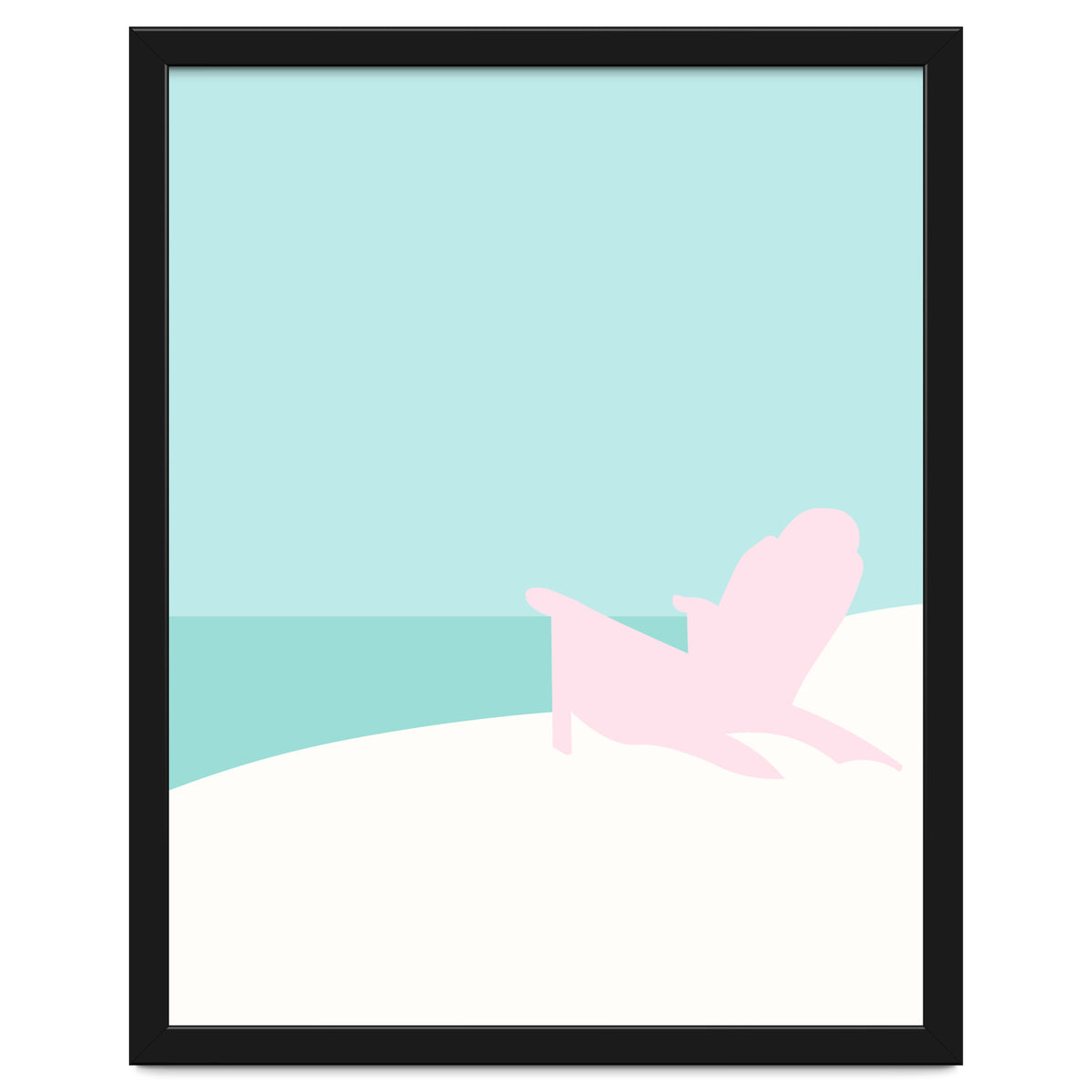 Minimal Beach Chair - Turquoise Coast