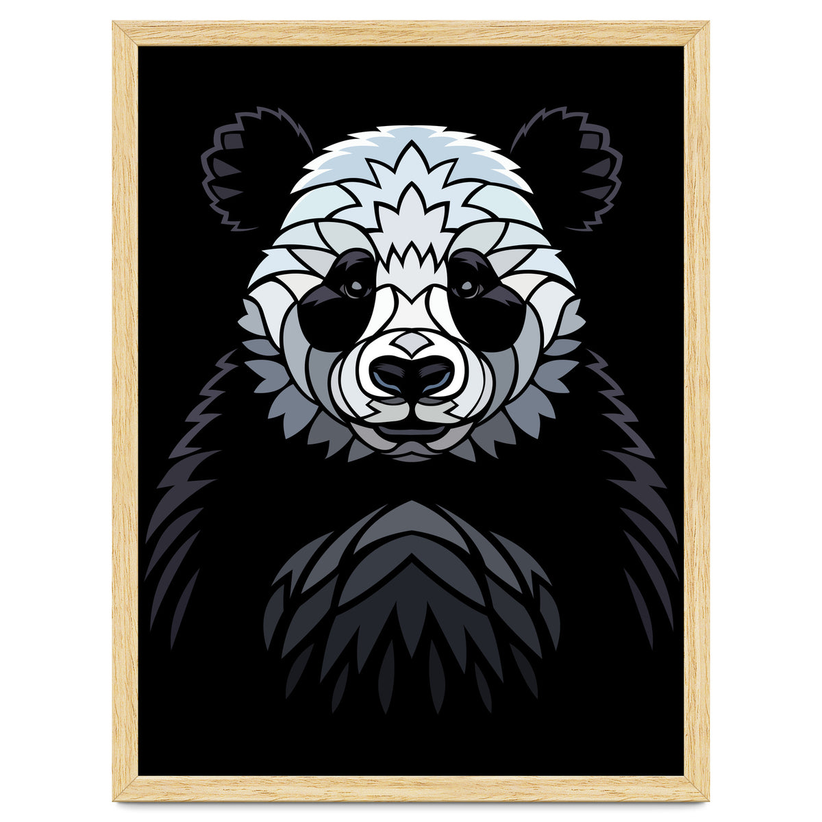 Tribal frontal Panda