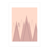 Pink mountains  (Print Only)