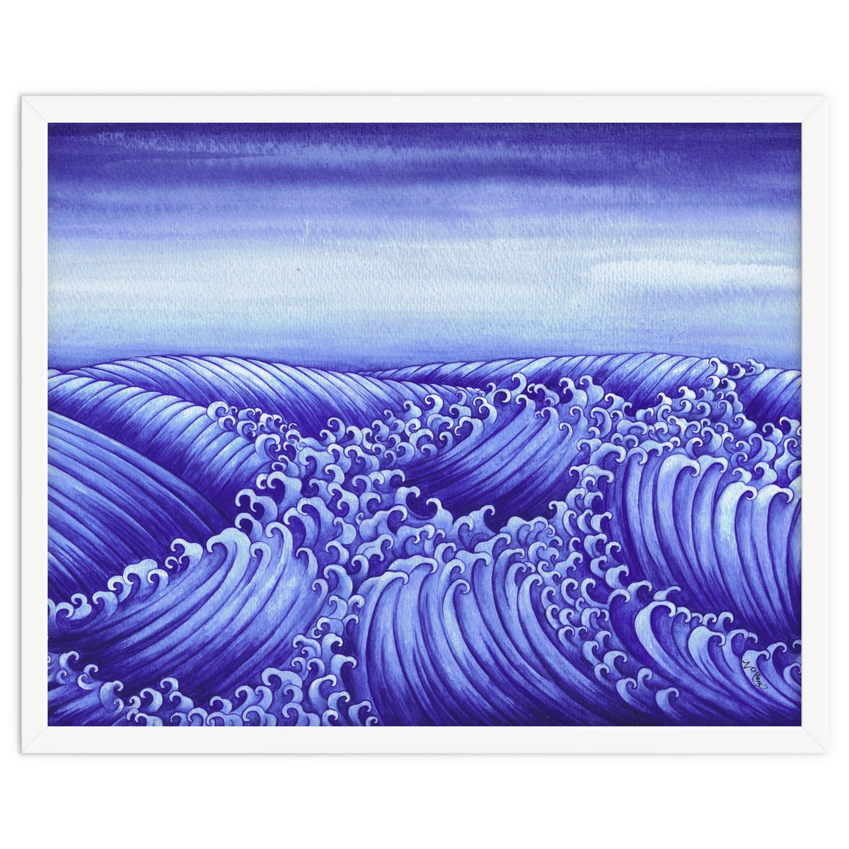 Turbulent Water Triptych part 2