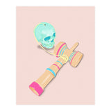 Skull kendama  (Print Only) thumbnail