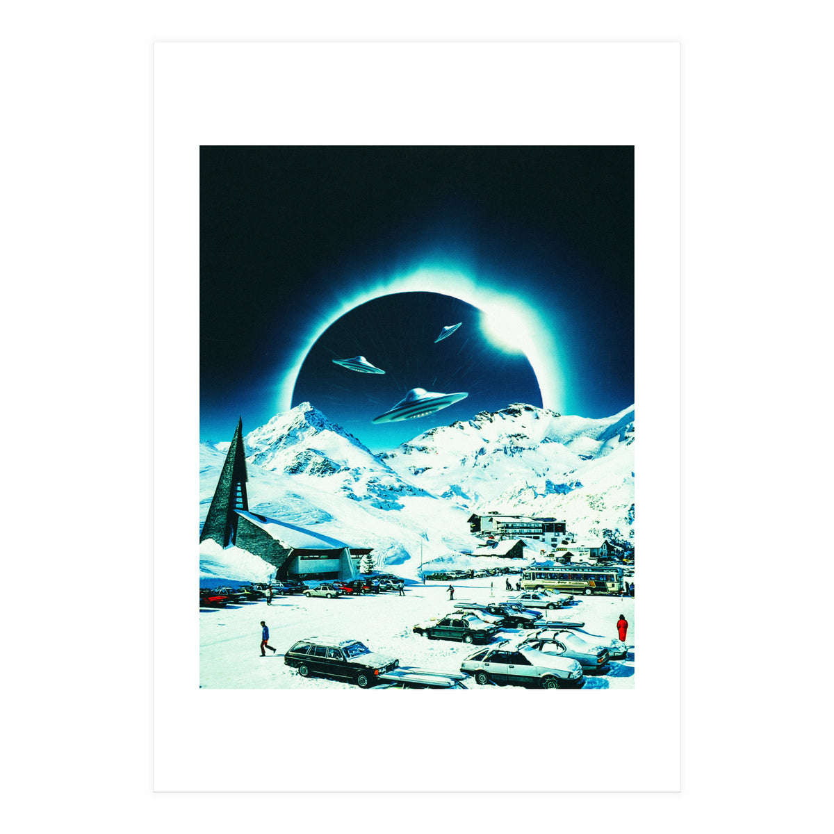 Winter Space Invasion (Print Only)