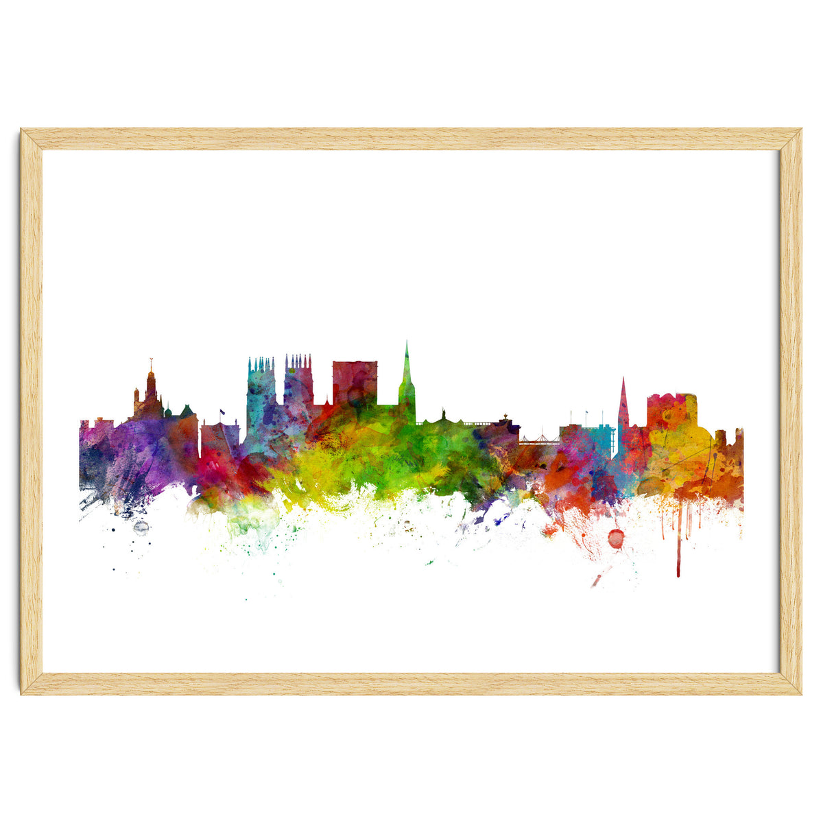 York England Skyline