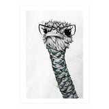 Poetic Ostrich (Print Only) thumbnail