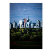 Toronto Skyline From Riverdale Park No 6 Color Version (Print Only)