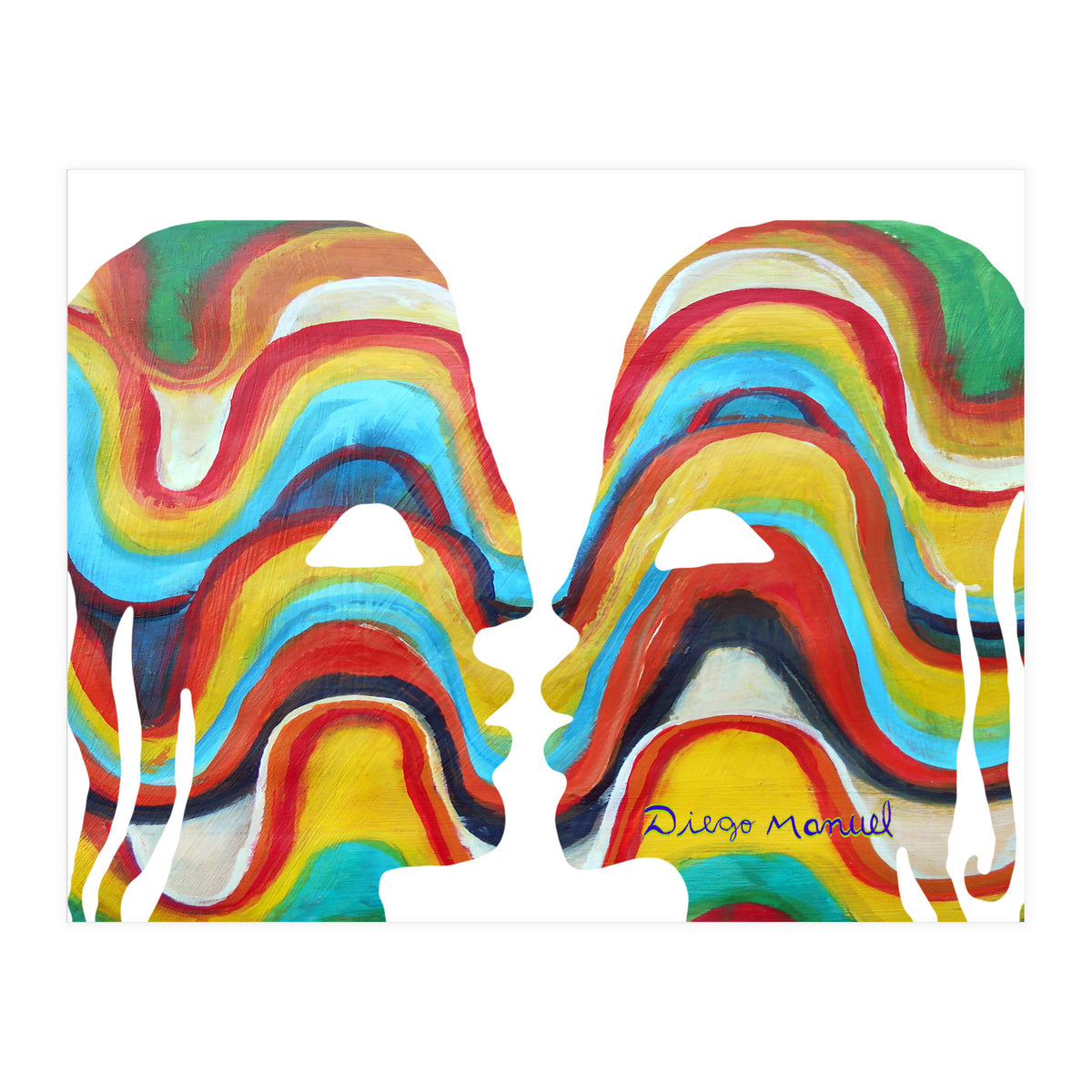 Abstracto Pop Nuevo 7  (Print Only)