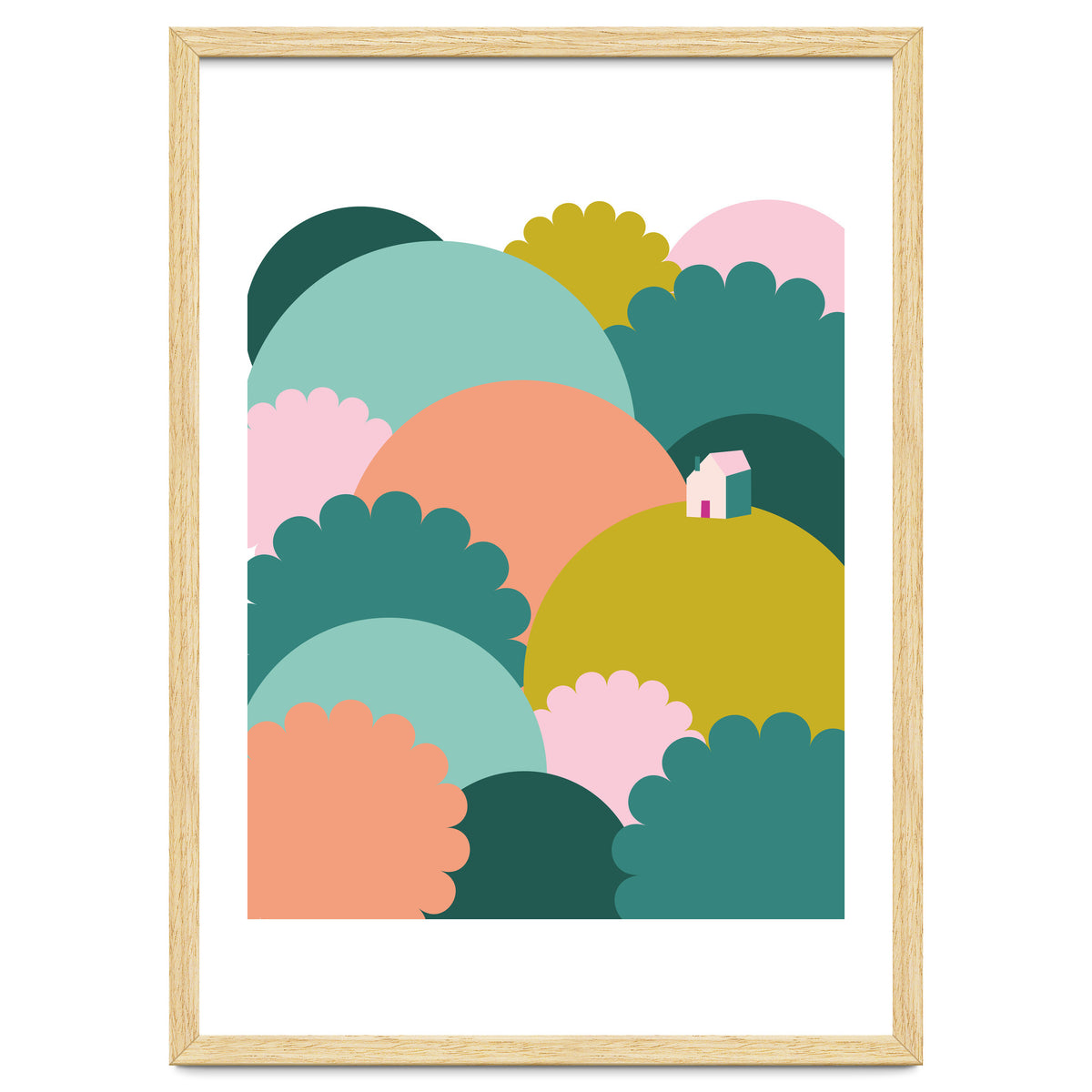 Mediterranean Landscape Colour1 Rgb