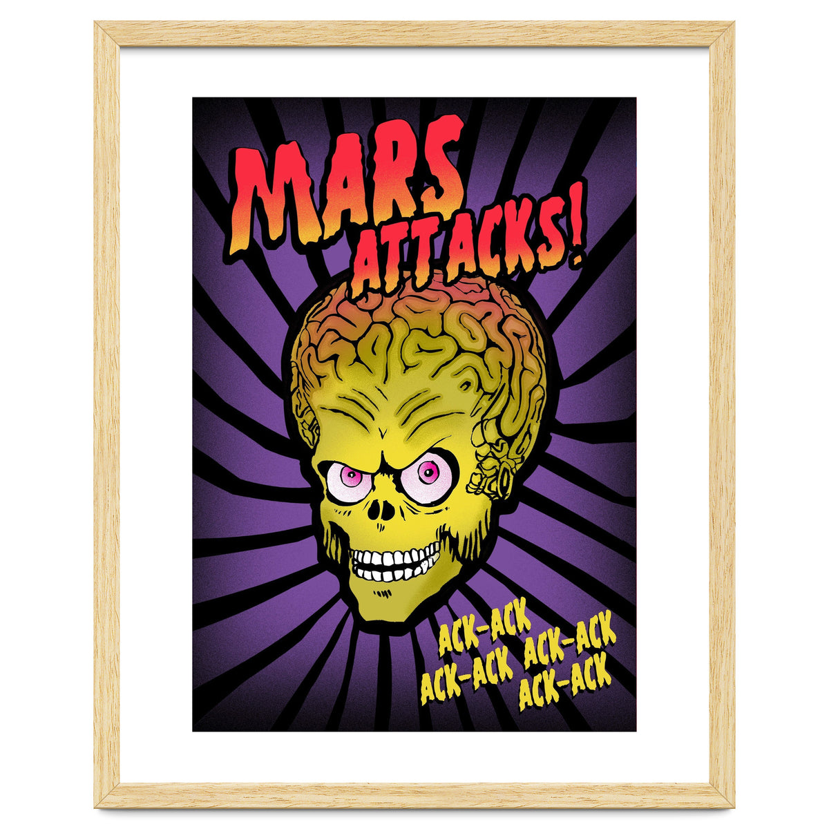 Mars Attacks movie poster