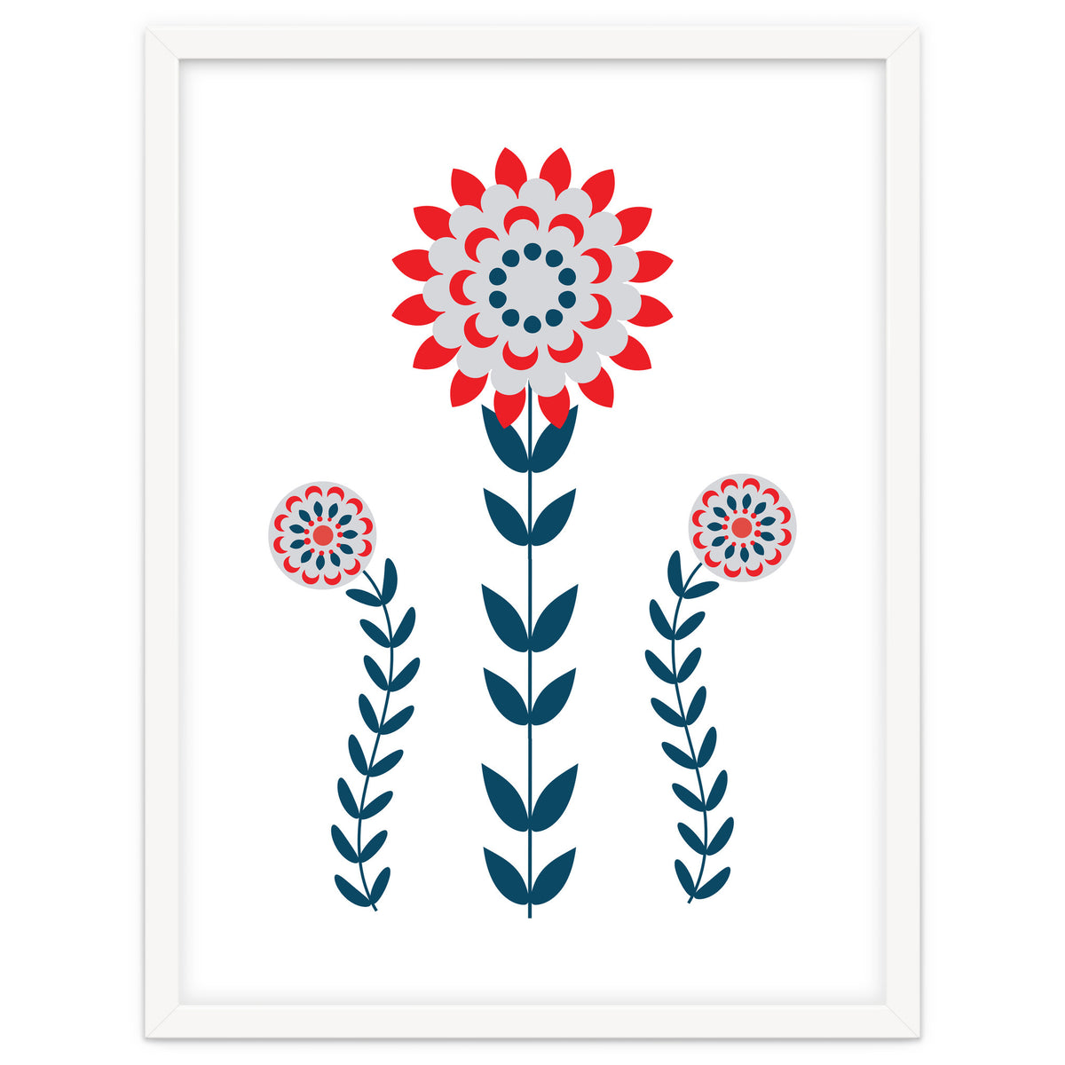 Scandi Folk Flowers