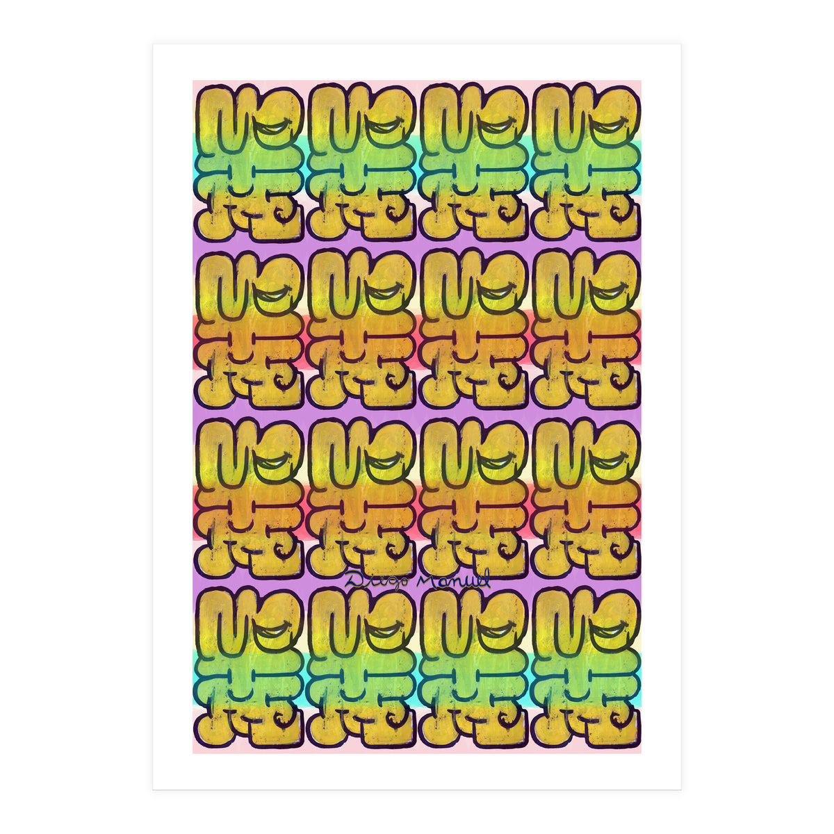 Graffitis 2021 Tapiz 96 (Print Only)