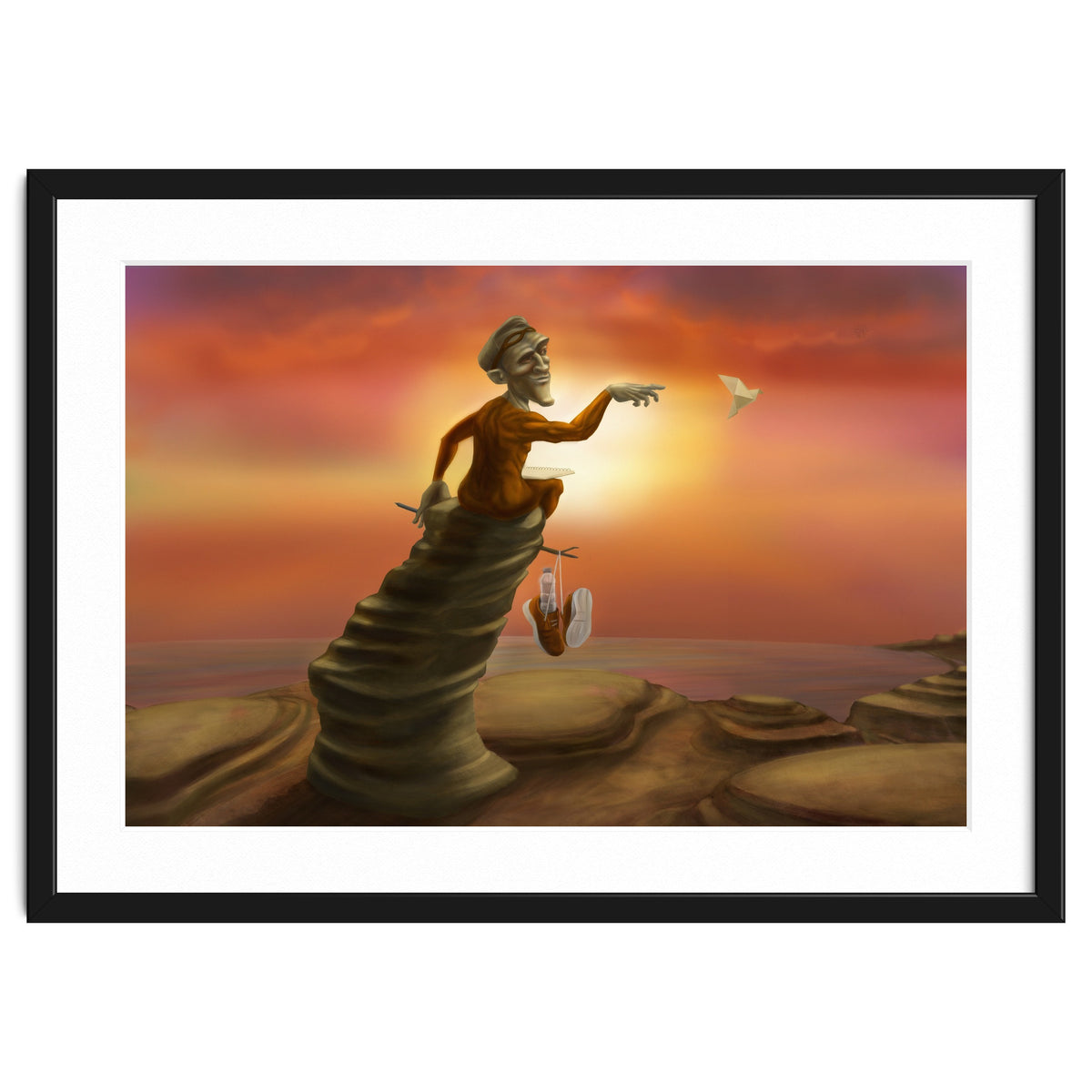 Superhero on a break