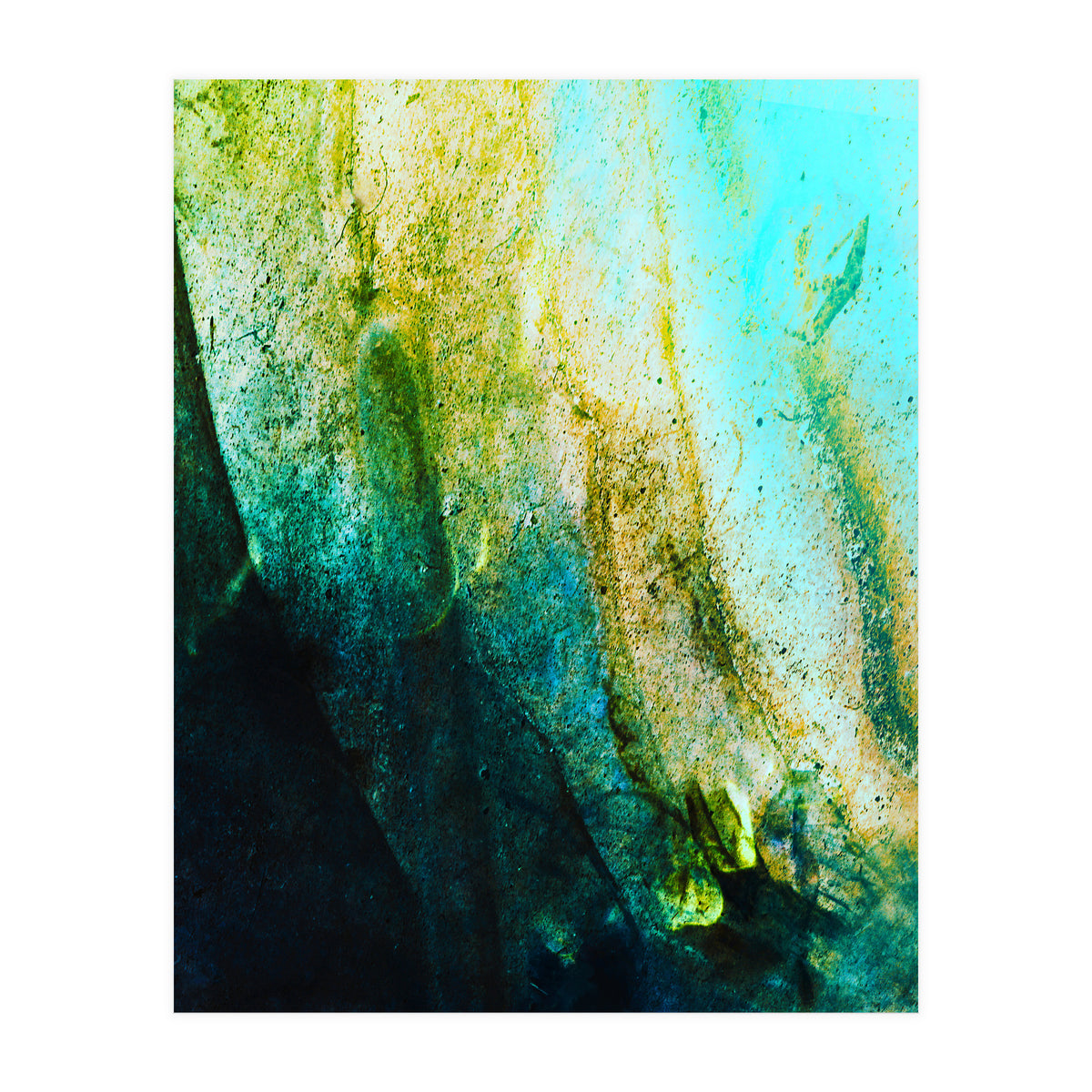 Stormy Teal Ap 3a (Print Only)