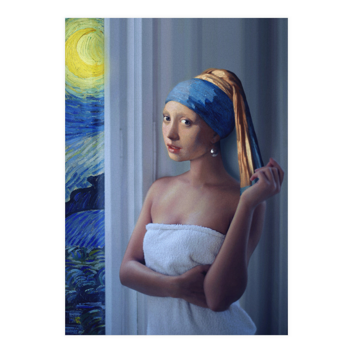 Starry Night Girl (Print Only)