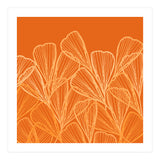 Coastal Orange Flora (Print Only) thumbnail