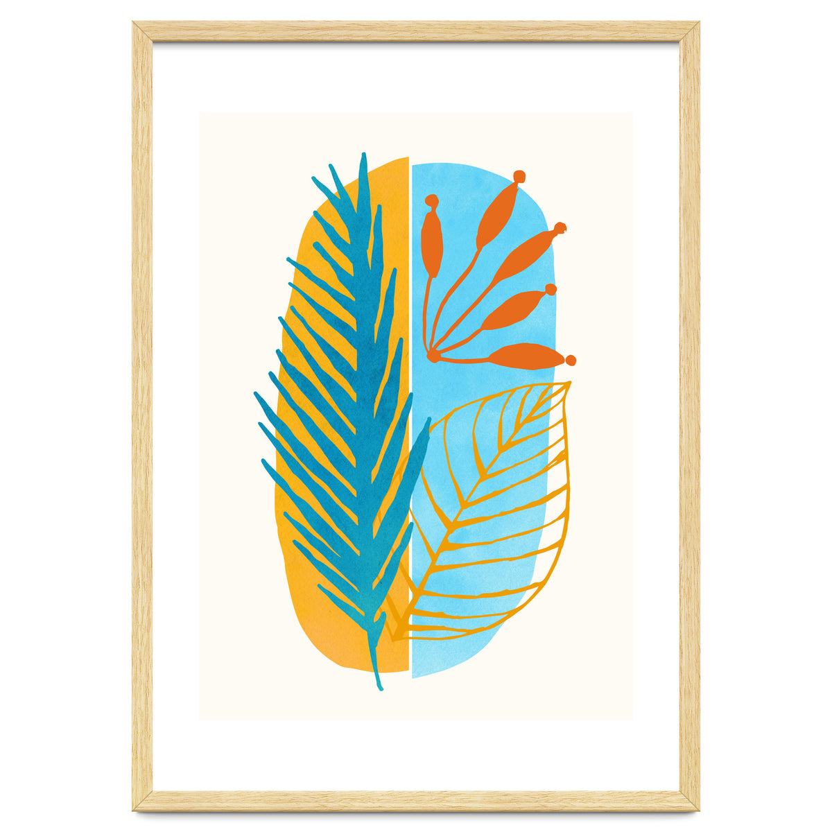 Beach Flora Abstract