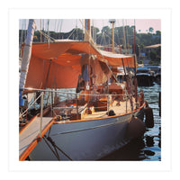 Wooden yacht (Print Only)