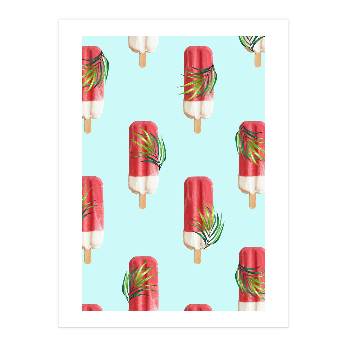 Tropical Popsicles (Print Only)